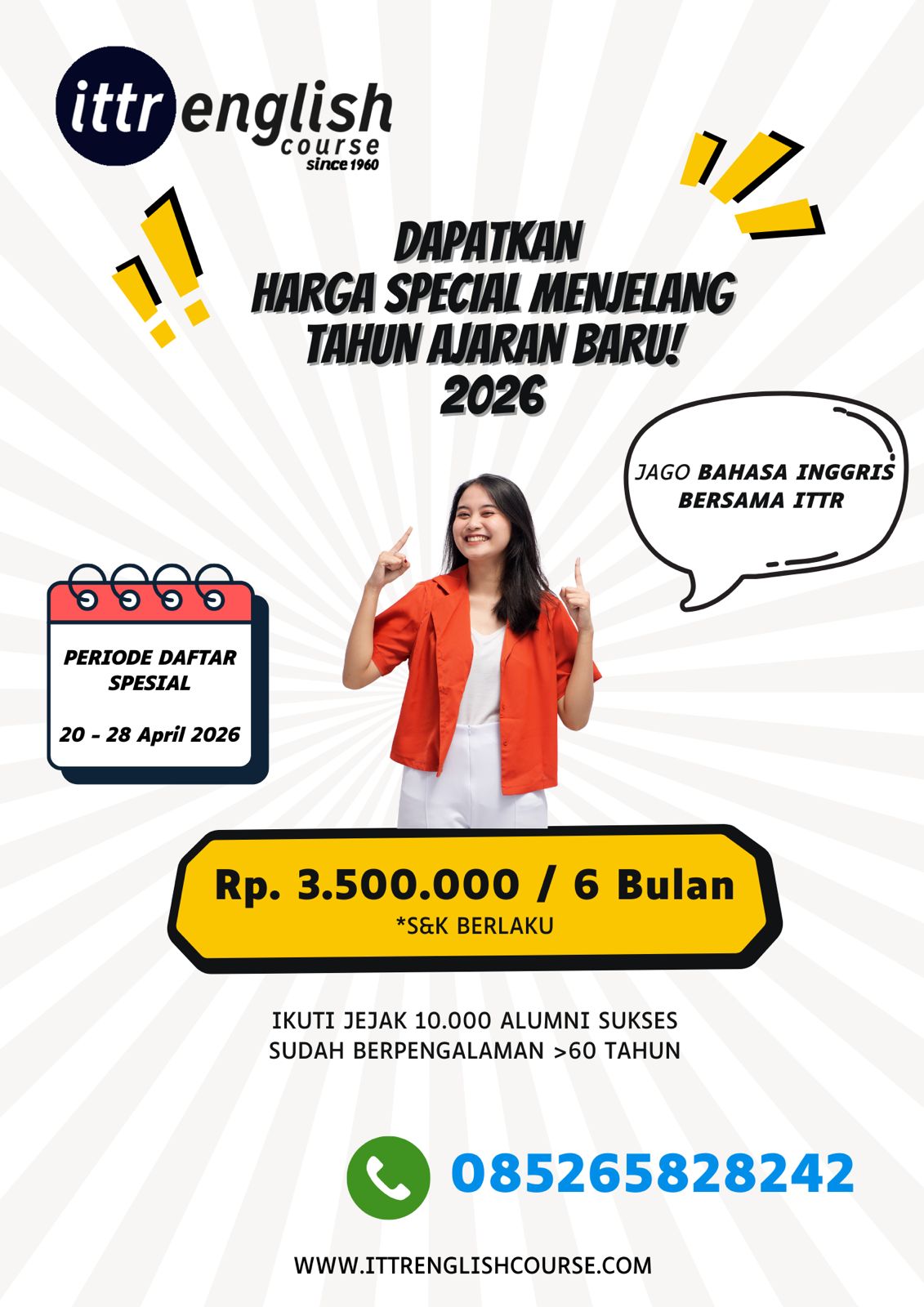 promo ittr april 2026